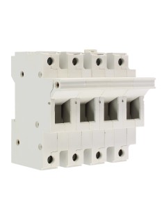 Siemens 3nw7160 portafusibles seccional 14x51 3p n max50a 4mod 500v